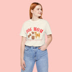 Dog Mom T-Shirt — Cute Shiba & Treats “My Dog Is My Whole World” Tee