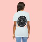 Dog Mom Club T-Shirt — Paw Print Graphic Tee for Pet Lovers