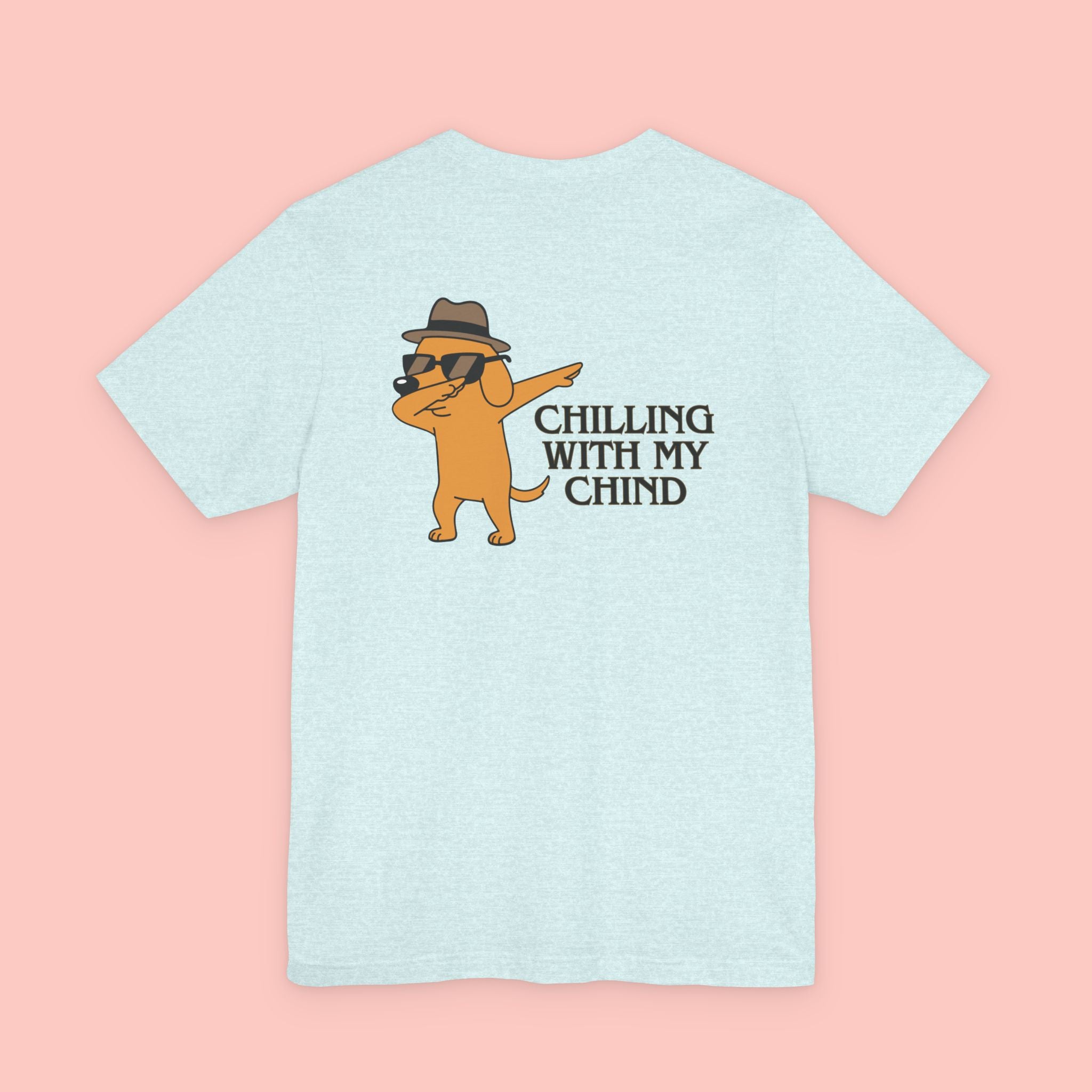 Chilling With My Chind Tee — Funny Dab Cat Graphic T-Shirt