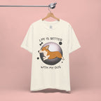 Life Is Better With My Dog Corgi T-Shirt