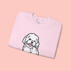 Me & My Dog Cute Doodle Crewneck Sweatshirt