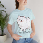 Cute Fluffy Pomeranian Tee — "Mom's Cute Child" Dog T-Shirt