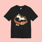 Mommy's Dog T-Shirt – Cute Puppy & Collar Graphic Tee for Dog Moms