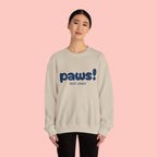 Paws! Cute Graphic Crewneck Sweatshirt — "Most Lovely" Pet Lover Pullover