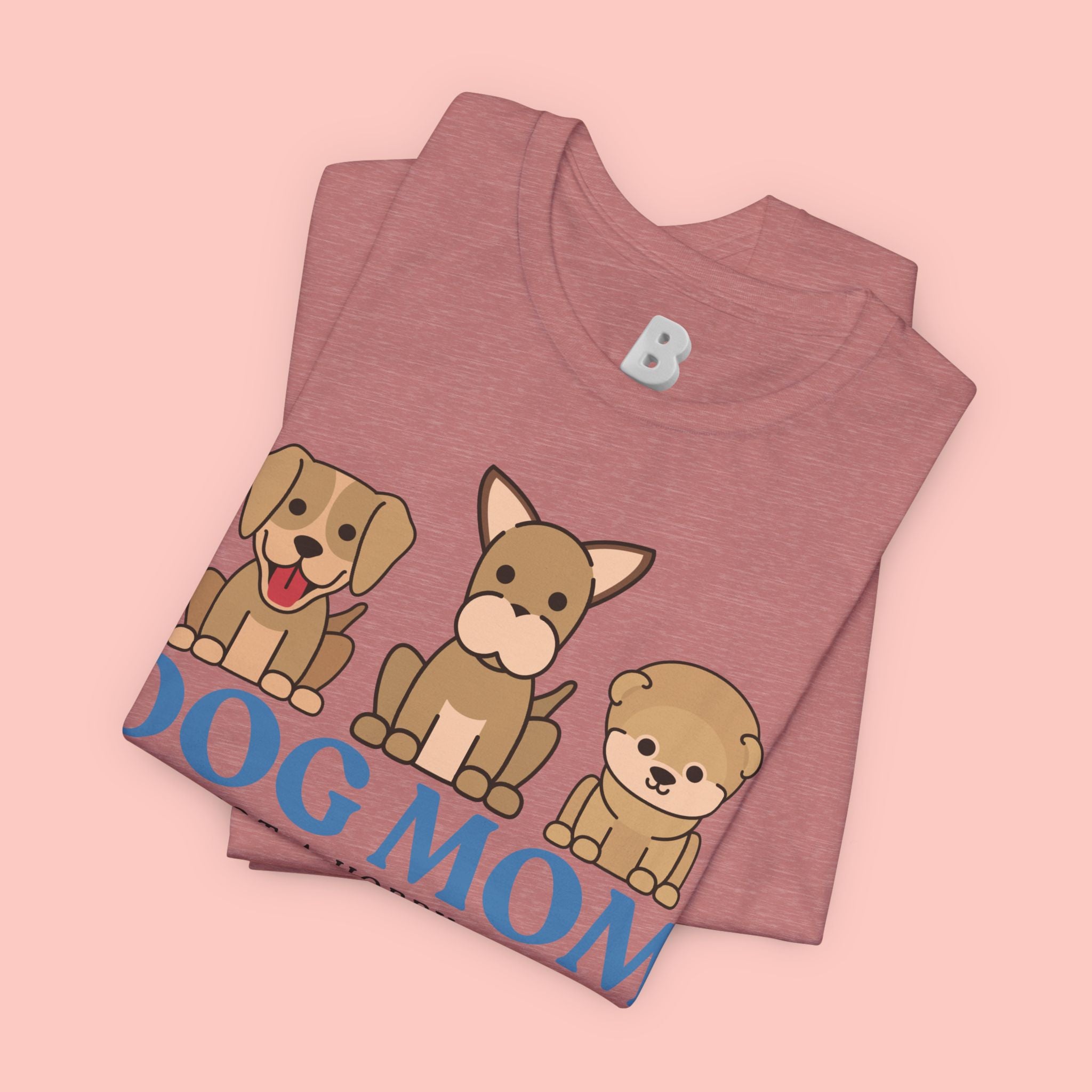 Dog Mom Tee — "Dog Mom: It Is Not A Hobby, It Is A Lifestyle" Cute Puppy Graphic T‑Shirt