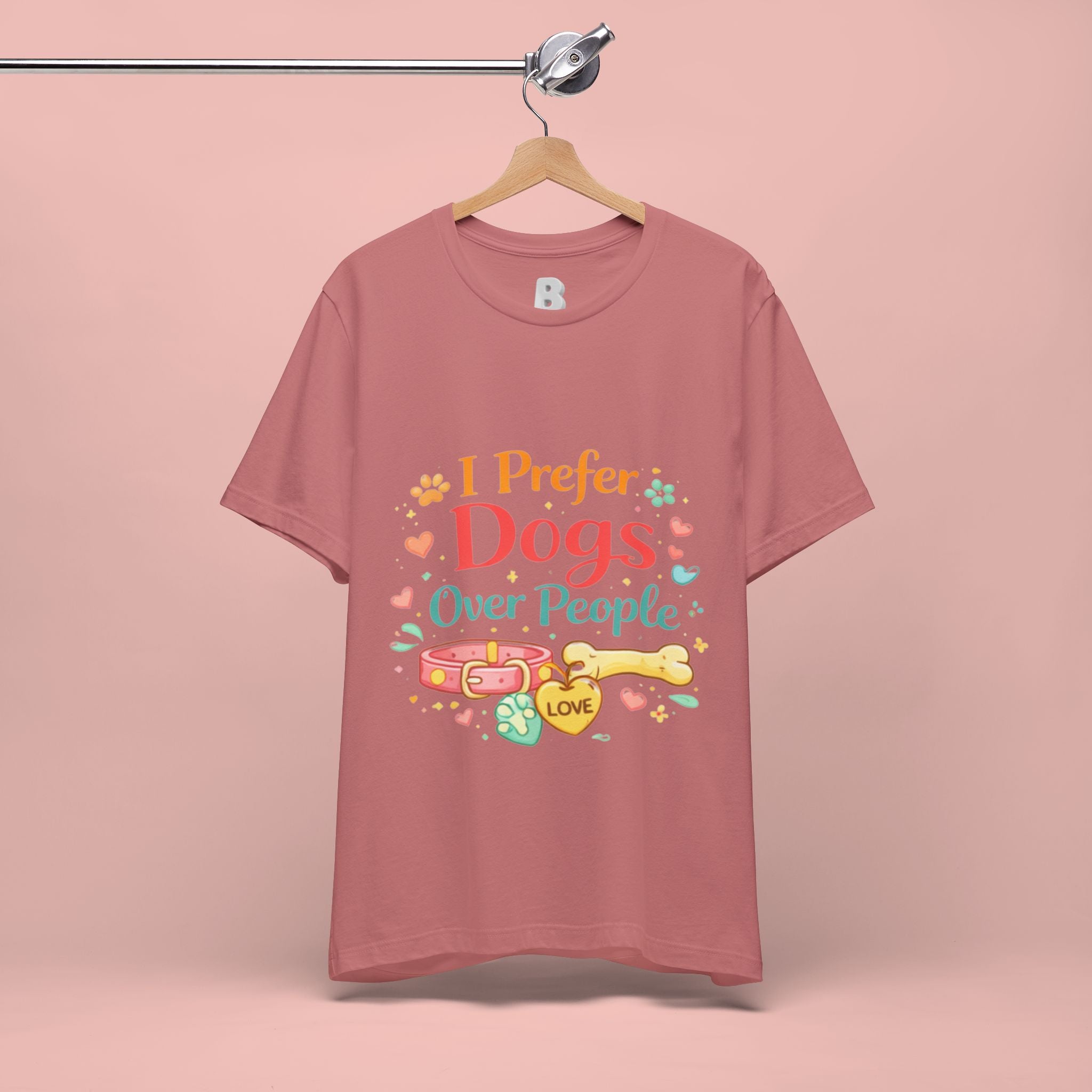 I Prefer Dogs Over People T-Shirt