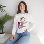 Always Happen Crewneck Sweatshirt – Funny Coffee & Snack Thought Graphic