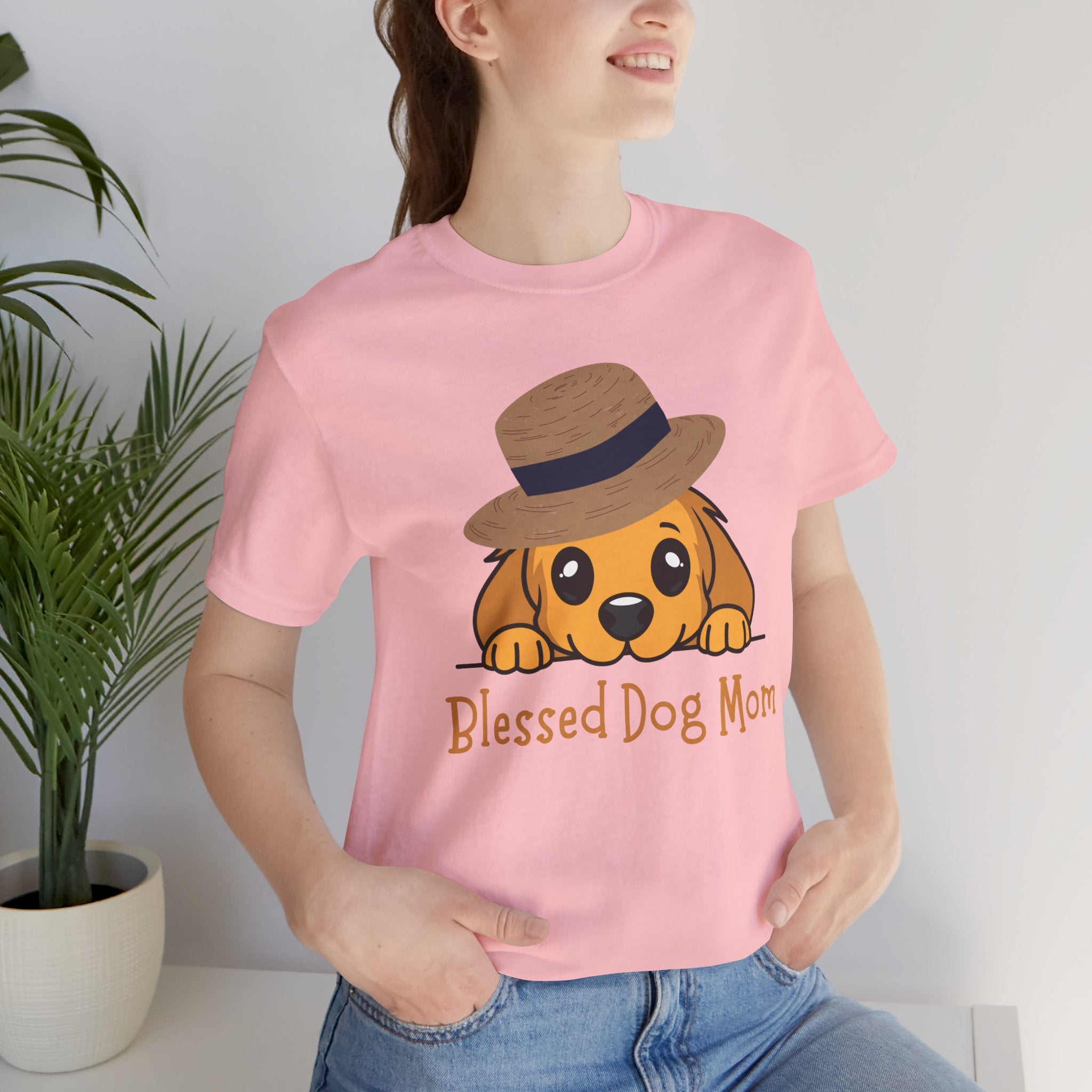 Blessed Dog Mom T-Shirt — Cute Puppy Graphic Tee for Dog Lovers