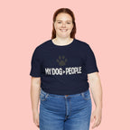 My Dog People T-Shirt — Dog Paw Graphic Tee for Dog Lovers