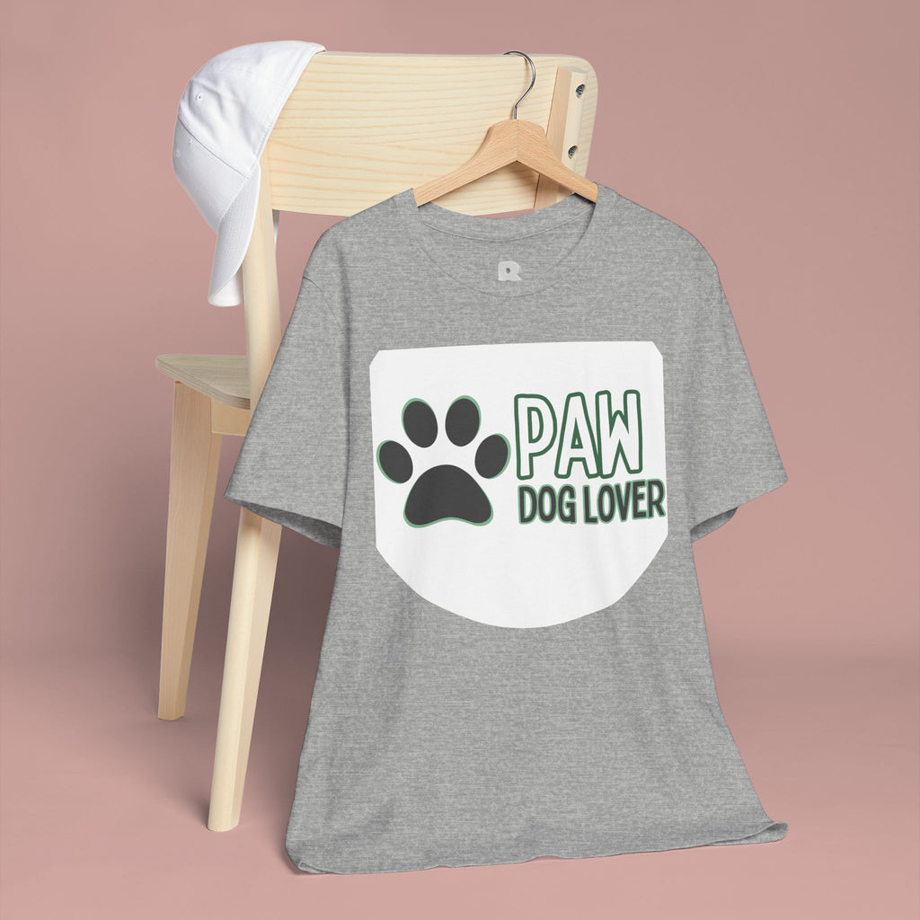 Paw Dog Lover T-Shirt — Cute Paw Print Tee for Dog Owners