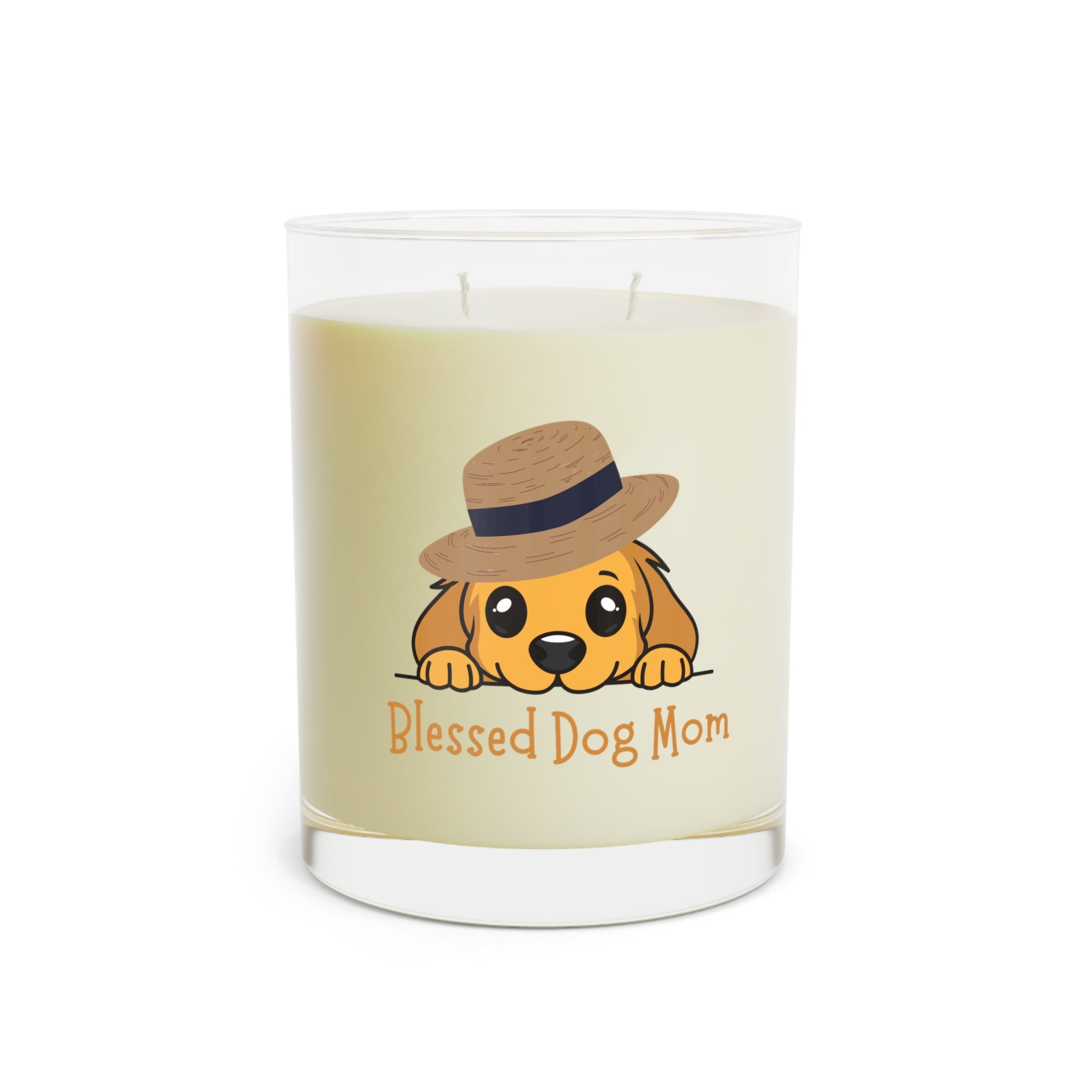 Blessed Dog Mom Scented Candle — 11oz Full Glass Dog Lover Gift