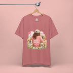 Dog Mom T-Shirt - Cute Woman with Dogs Graphic Tee