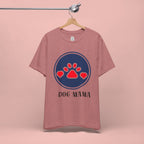 Dog Mama T-Shirt — Cute Paw & Heart Graphic Tee for Dog Lovers