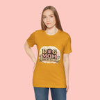 Dog Mom T-Shirt – "Loving My Dog Life" Cute Paw Print Tee for Pet Moms