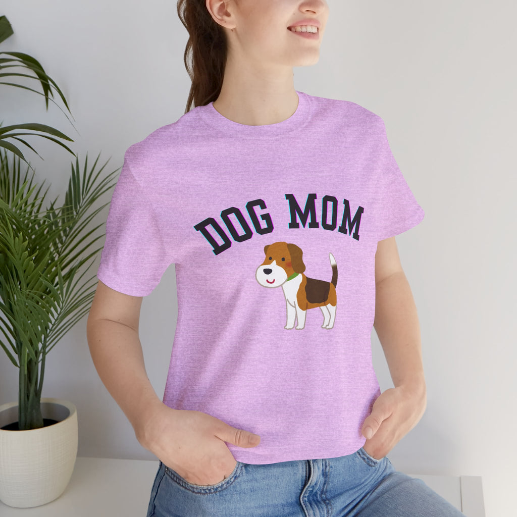 Dog Mom T-Shirt — Cute Beagle Graphic Tee for Dog Lovers