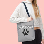 Dog Mama Paw Print Tote Bag – Cute Pet Lover Gift
