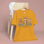 Dog Mom Tee — "Dog Mom: It Is Not A Hobby, It Is A Lifestyle" Cute Puppy Graphic T‑Shirt