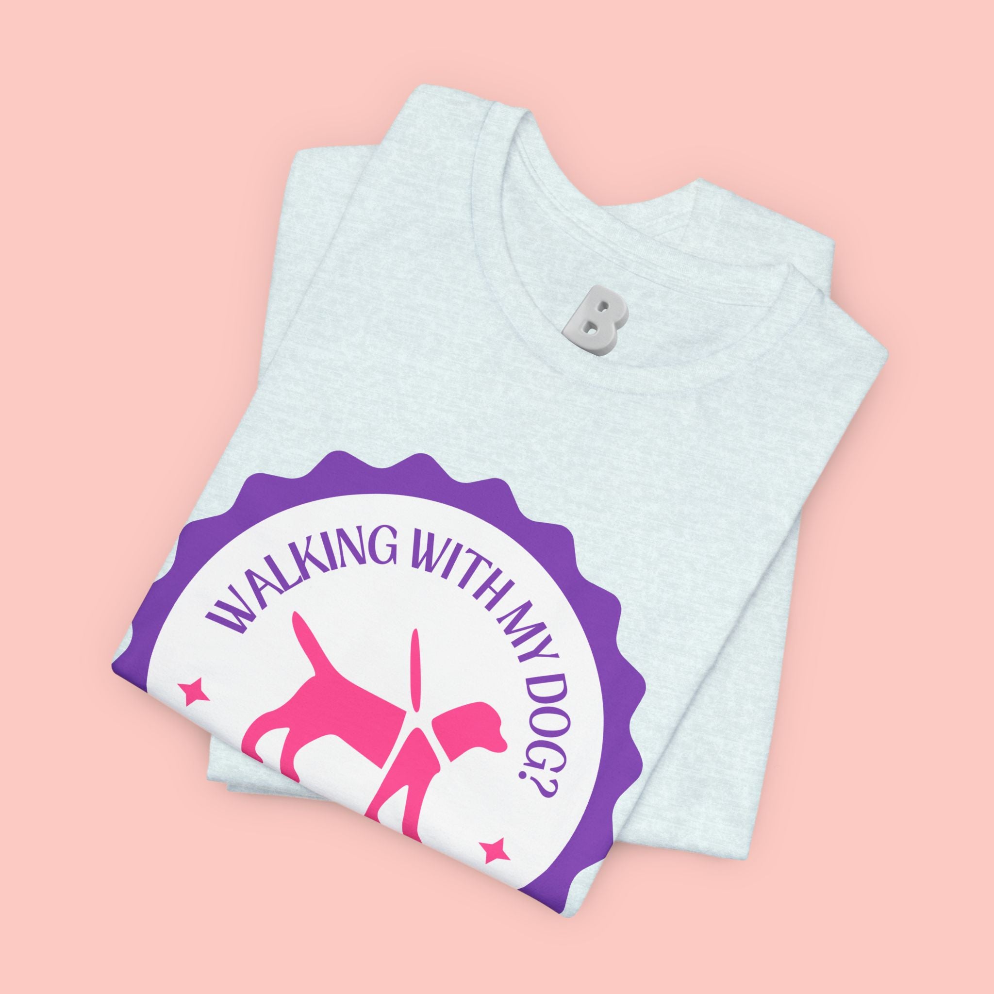 Walking With My Dogs T‑Shirt — "Can't Say No" Dog Lover Tee