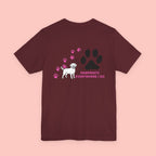Pawprints Everywhere Tee — Dog Lover Short Sleeve Shirt