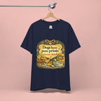 Dogs Leave Paw Prints Tee – Vintage Pet Lover T‑Shirt