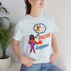 T‑Shirt — Always Happen Funny Dog Thought Bubble Graphic Tee