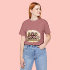 Dog Mom T-Shirt – "Loving My Dog Life" Cute Paw Print Tee for Pet Moms