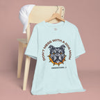 Dog Mom Tee — “Don't Mess With a Dog Mom” Graphic T‑Shirt