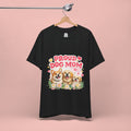 Proud Dog Mom T-Shirt — Cute Corgi & Golden Retriever Floral Tee for Pet Lovers