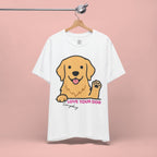 Love Your Dog Tee — Cute Golden Retriever Graphic T-Shirt