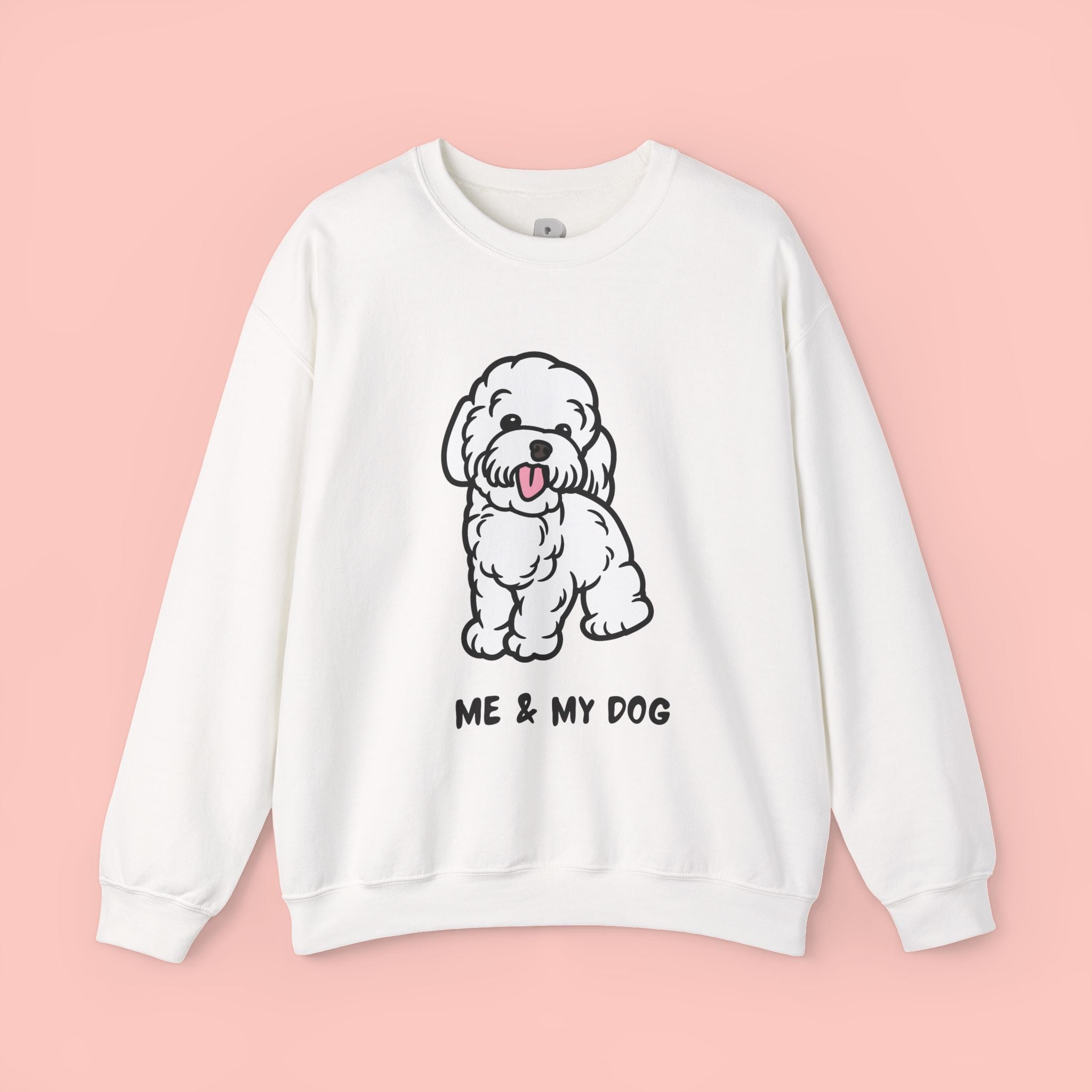 Me & My Dog Cute Doodle Crewneck Sweatshirt