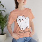 Cute Fluffy Pomeranian Tee — "Mom's Cute Child" Dog T-Shirt
