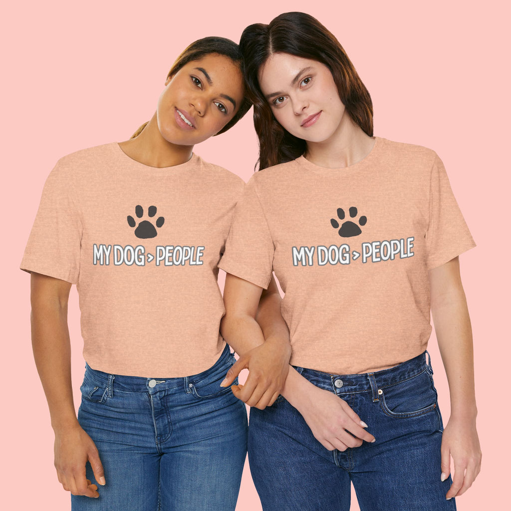 My Dog People T-Shirt — Dog Paw Graphic Tee for Dog Lovers