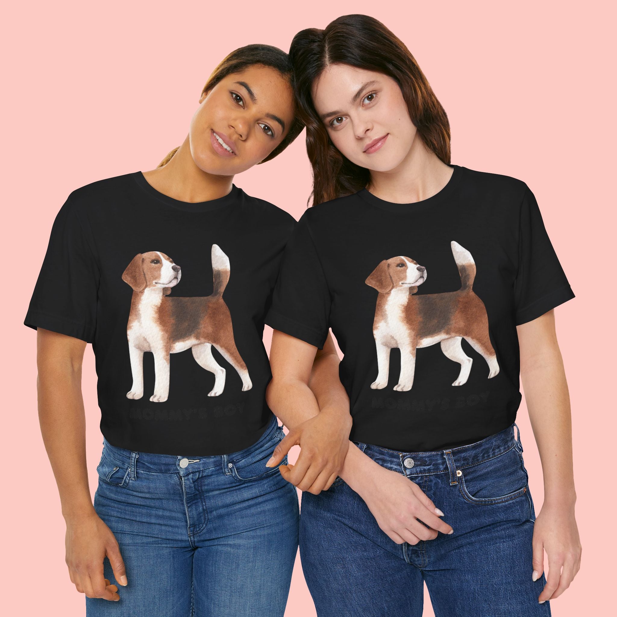 Mommy's Boy Beagle T-Shirt — Cute Dog Lover Tee