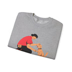 Love Your Dog Crewneck Sweatshirt — Cute Pet Lover Graphic Pullover