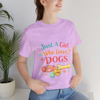 Just A Girl Who Loves Dogs T-Shirt