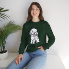 Me & My Dog Cute Doodle Crewneck Sweatshirt