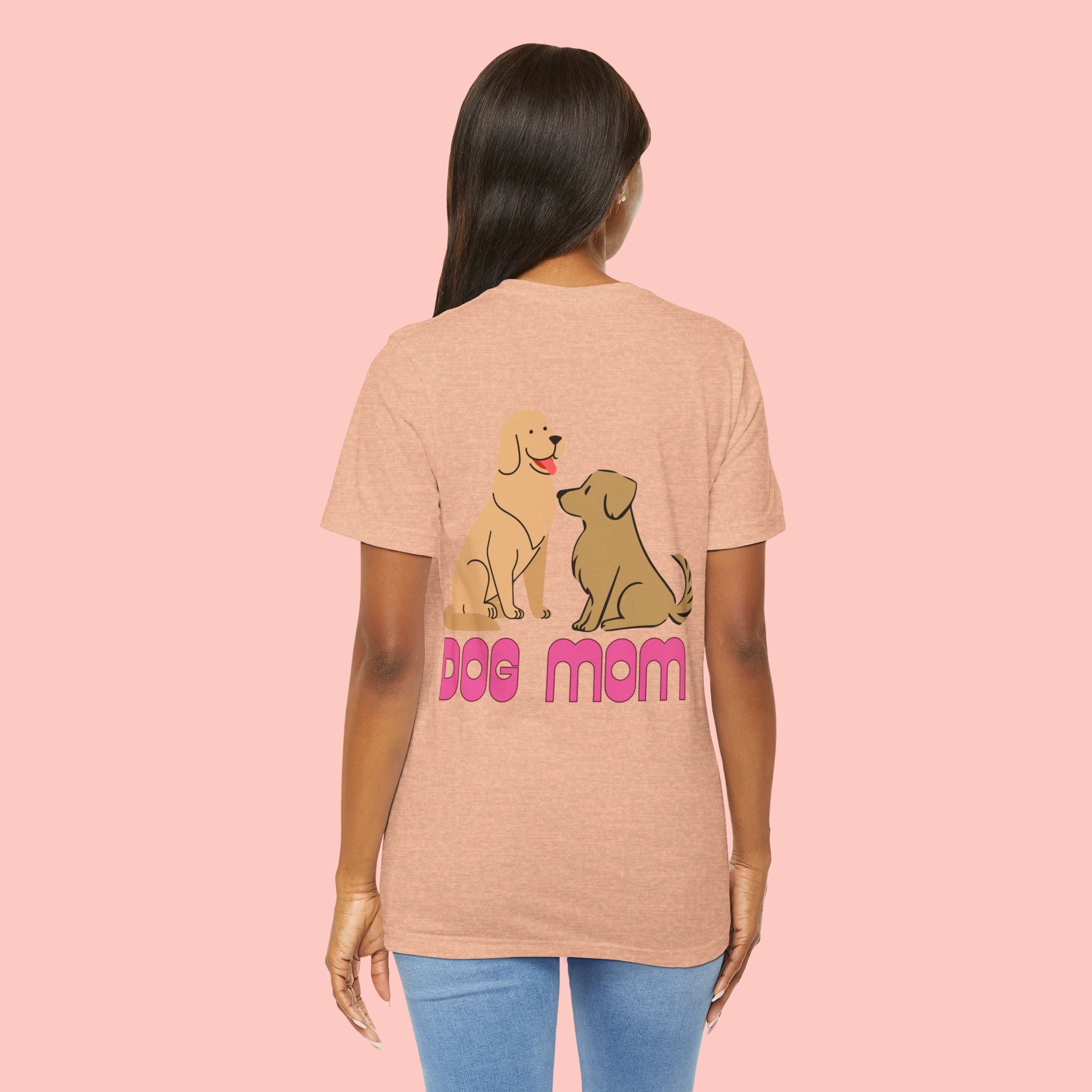 Dog Mom T‑Shirt — Cute Cartoon Dogs Graphic Tee for Pet Moms