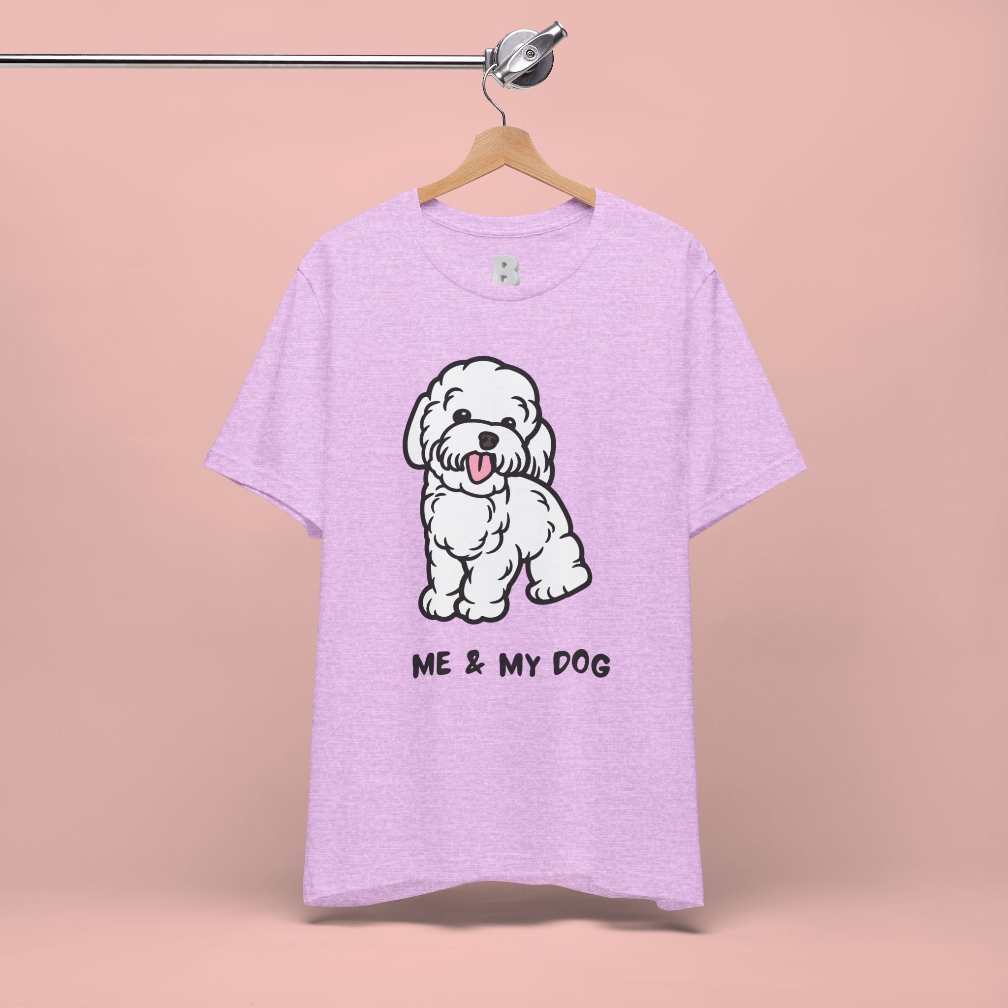 Me & My Dog T-Shirt — Cute Cartoon Puppy Tee for Dog Lovers