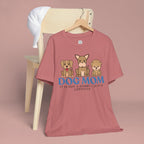 Dog Mom Tee — "Dog Mom: It Is Not A Hobby, It Is A Lifestyle" Cute Puppy Graphic T‑Shirt