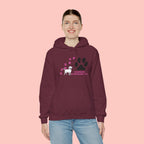Dog Lover Hoodie — "Pawprints Wherever I Go" Pullover