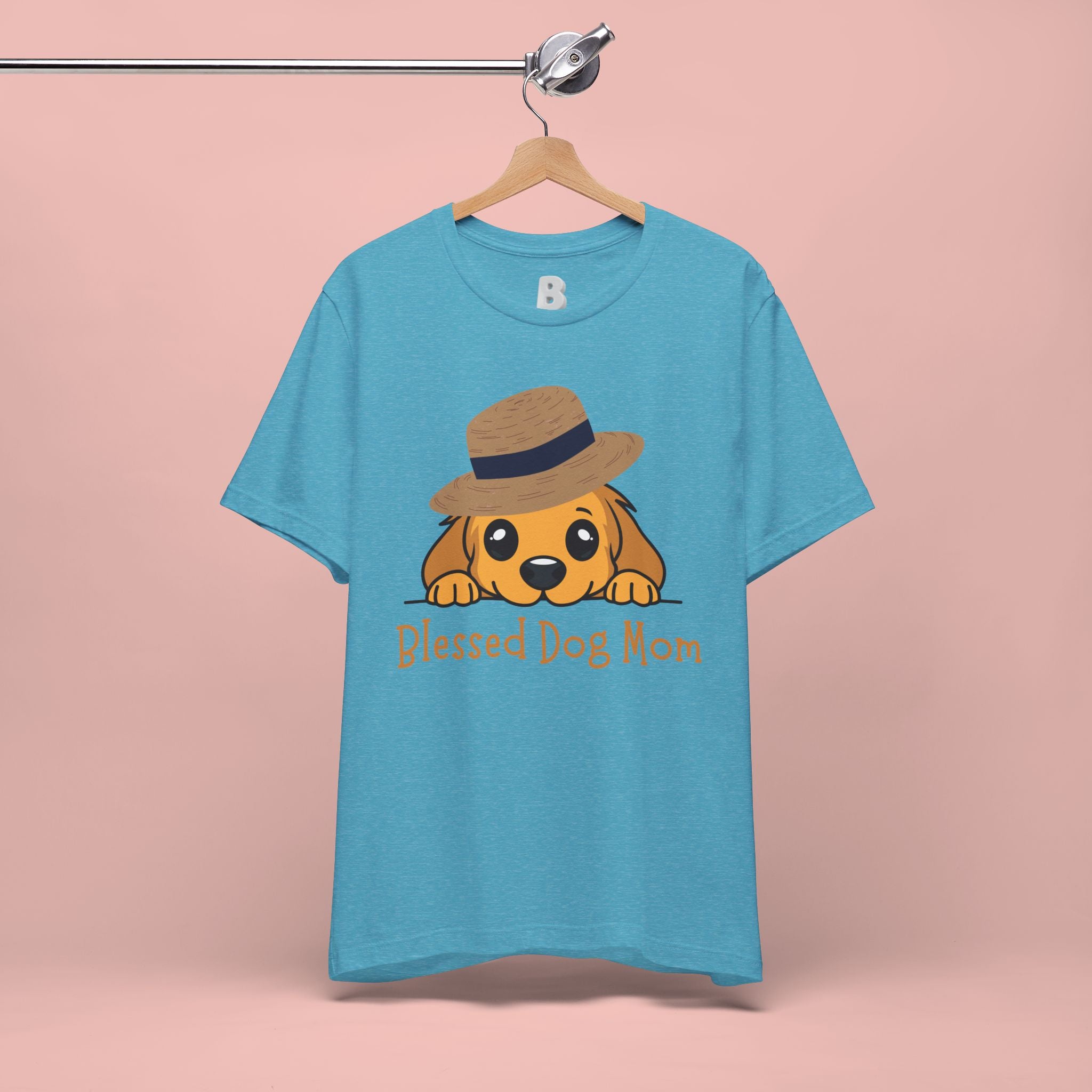 Blessed Dog Mom T-Shirt — Cute Puppy Graphic Tee for Dog Lovers