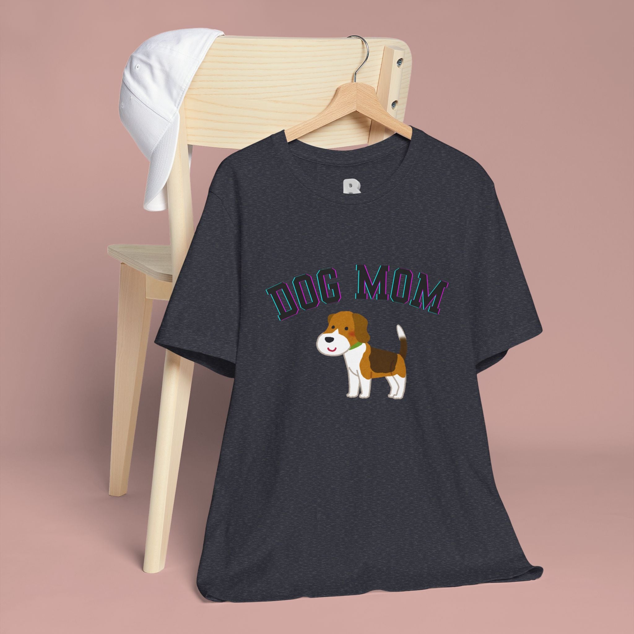 Dog Mom T-Shirt — Cute Beagle Graphic Tee for Dog Lovers