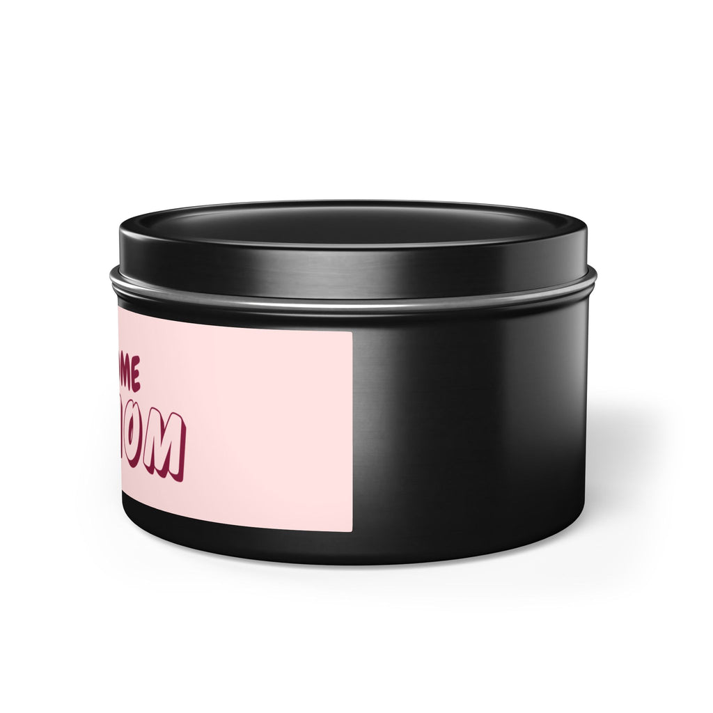 Tin Candle — “Stay At Home Dog Mom” Scented Tin Candle (Dog Mom Gift)