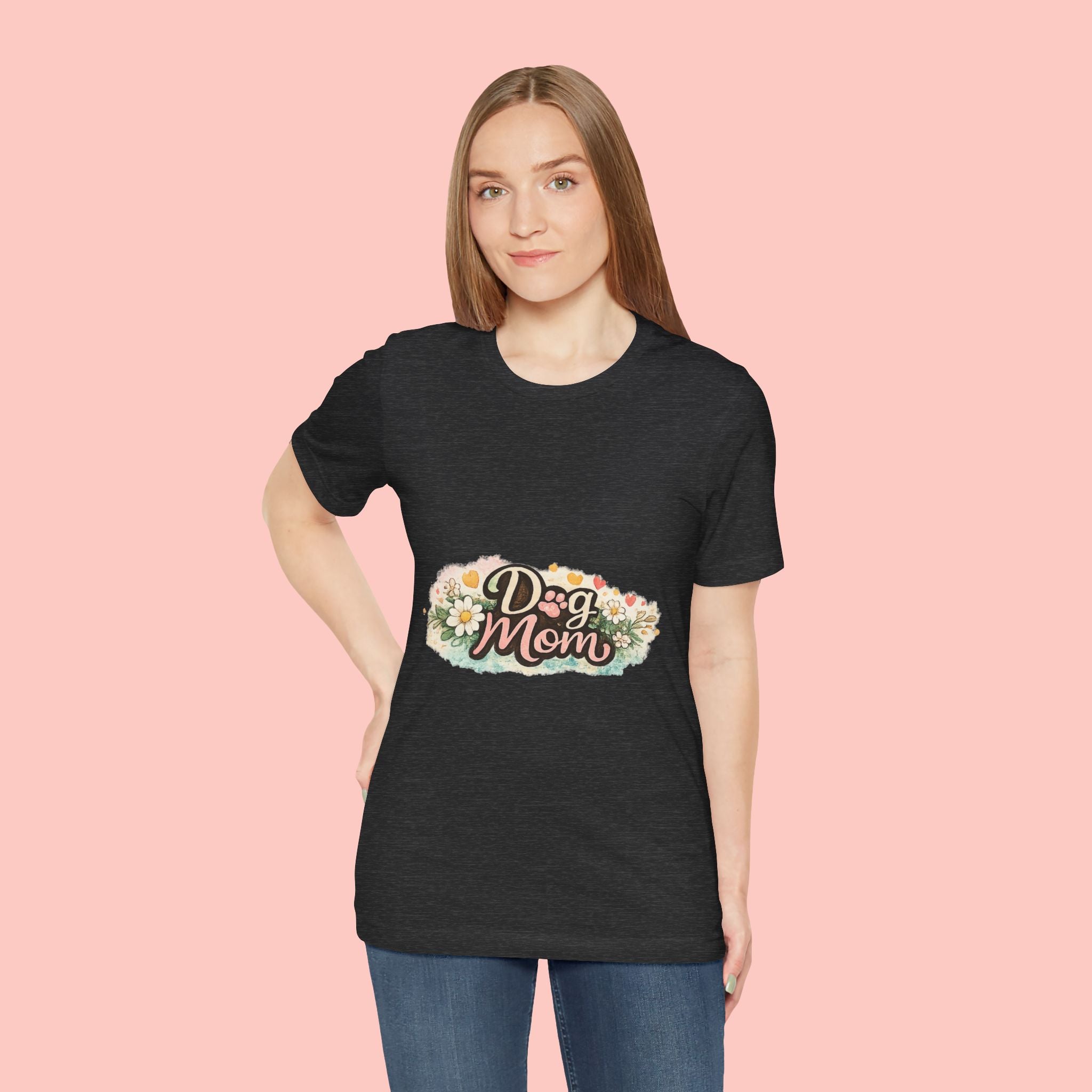 Dog Mom Floral Tee