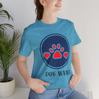 Dog Mama T-Shirt — Cute Paw & Heart Graphic Tee for Dog Lovers