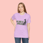 My Dog Is Spoiled T‑Shirt — Funny Dog Lover Tee with Sitting Dog Graphic