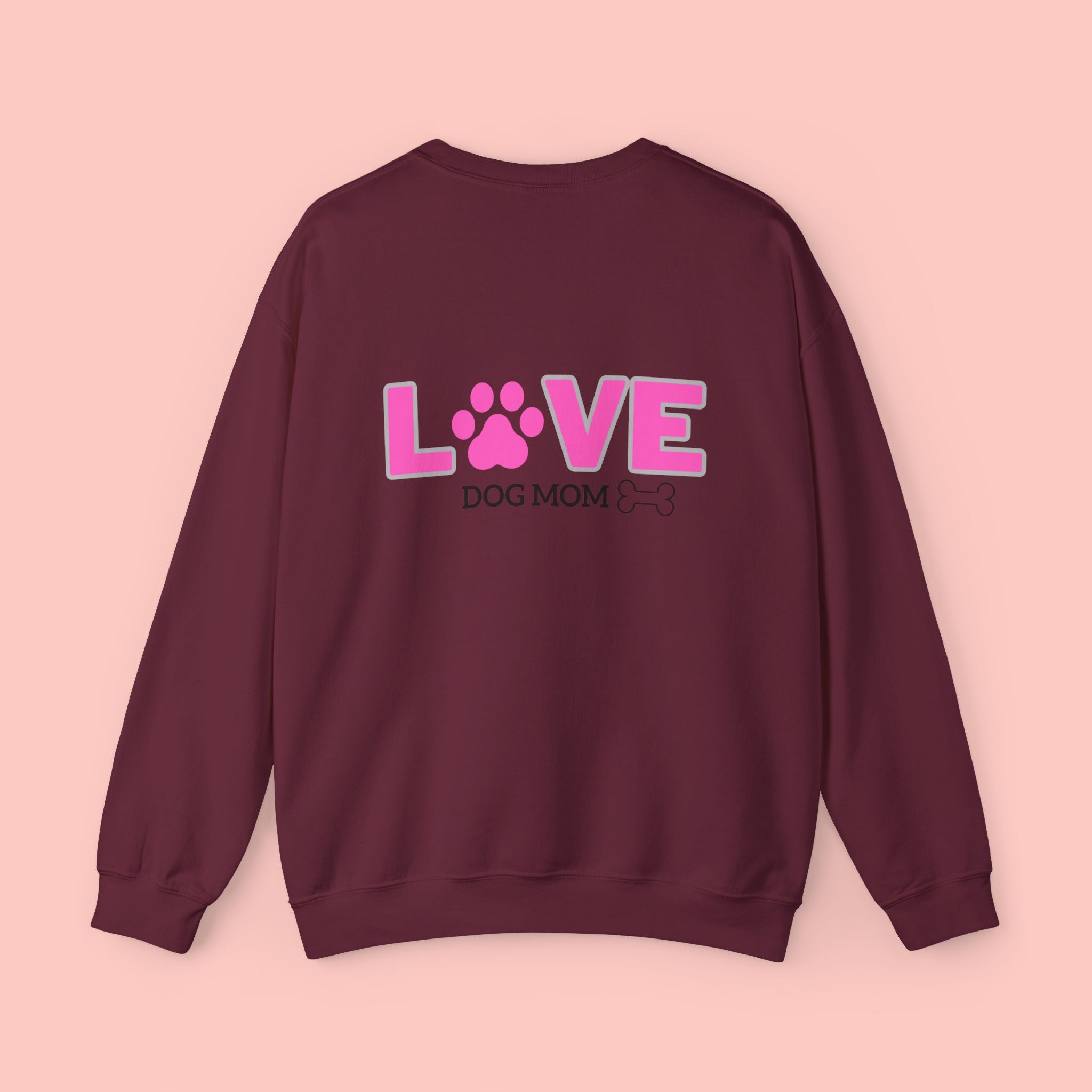 Dog Mom Love Crewneck Sweatshirt