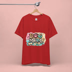 Dog Mom T-Shirt – Cute Paw Print Graphic Tee for Pet Lovers
