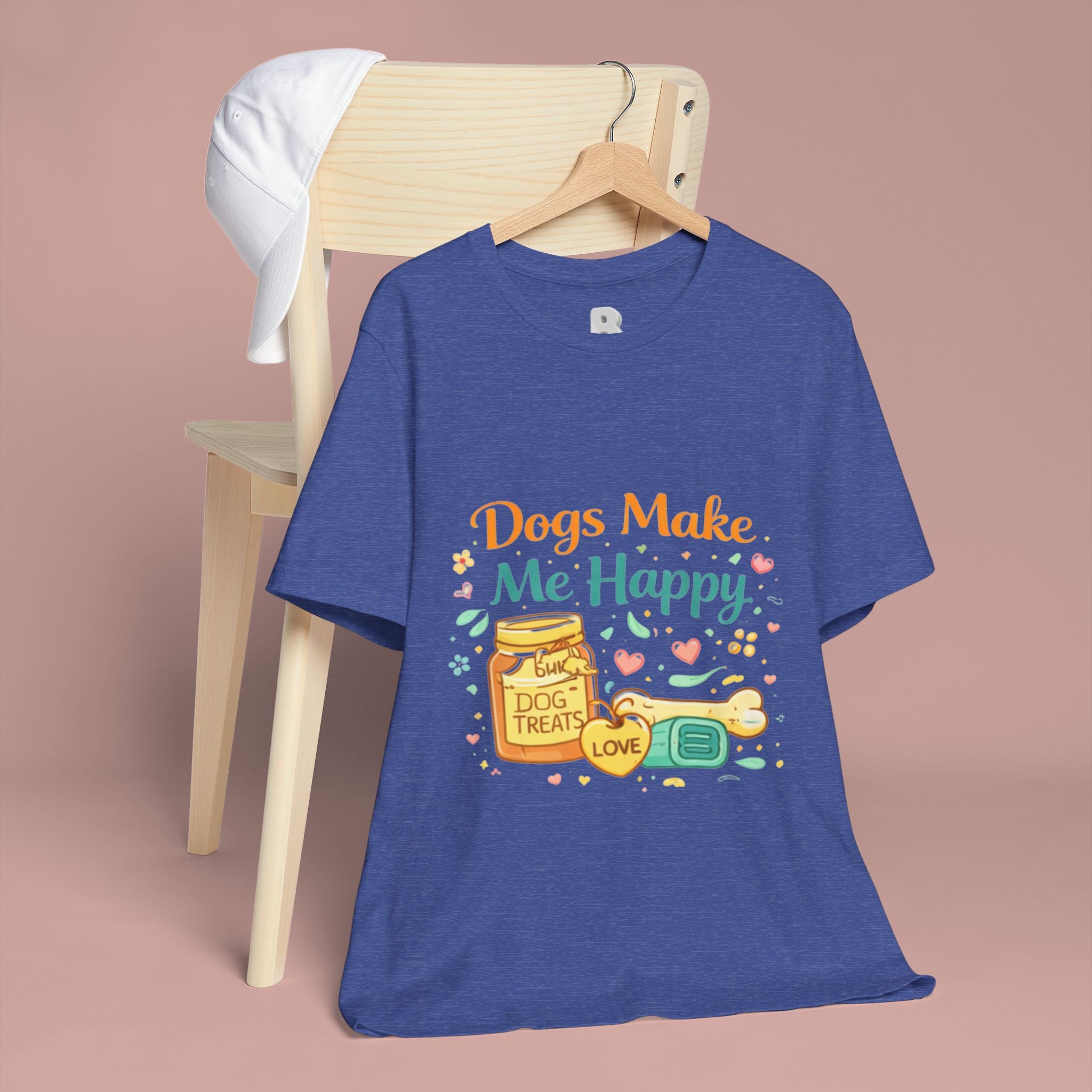 Dogs Make Me Happy T-Shirt