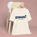 Paws! Cute Paw Print Tee — "Most Lovely" Graphic T-Shirt for Dog & Cat Lovers